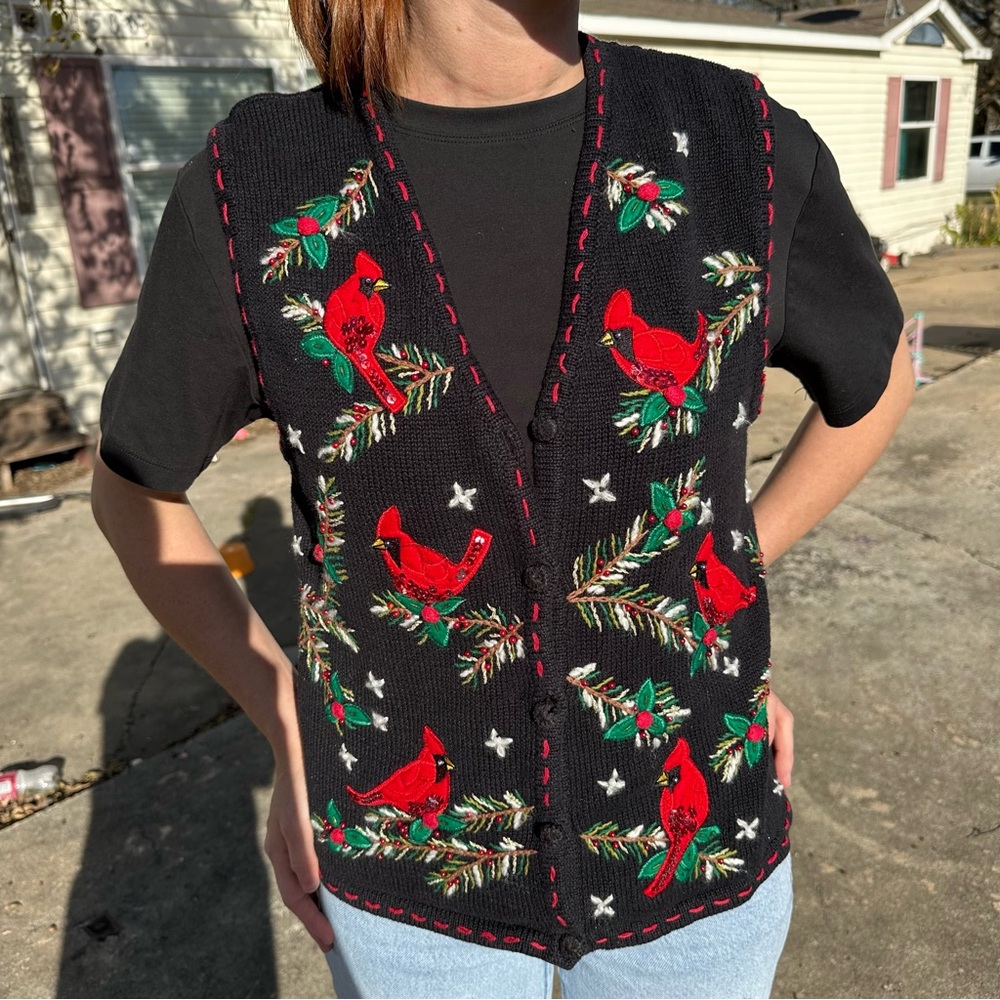 Vintage ugly Christmas sweater